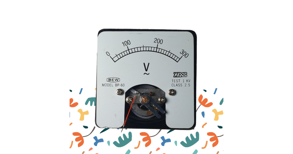 PANEL METER BP-60 300V | Engineering Bee